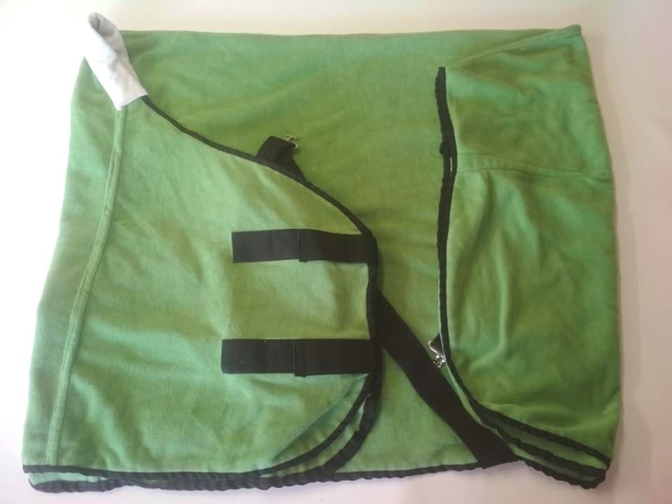 Odpocovací deka, zelená v.125, výprodej Daretex