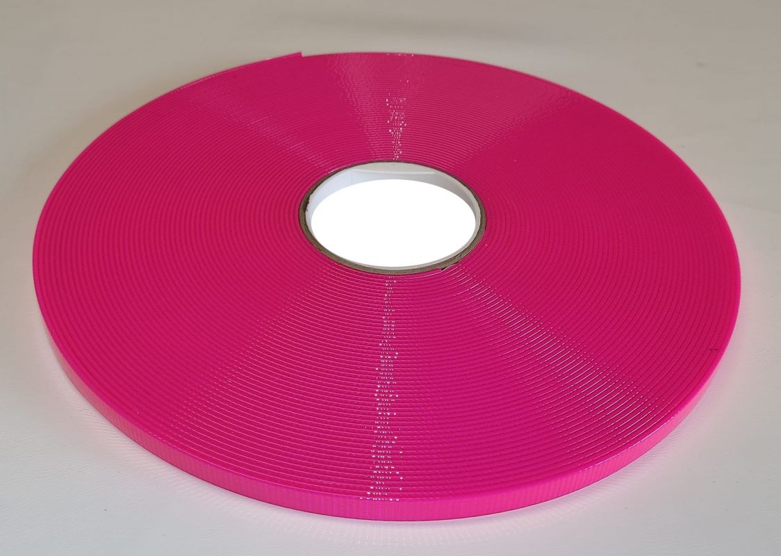 Biothane metráž original z USA, šíře 16 mm - neonově růžová PK 311