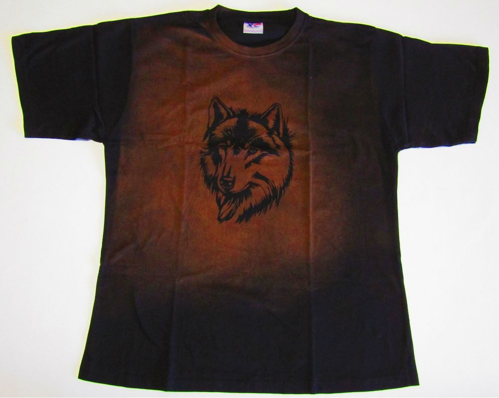 Tričko se psem Husky, výprodej Daretex