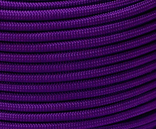 Šňůra Paracord 550, 4mm - fialový Česká výroba